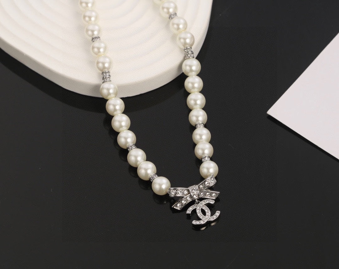 Chanel Centenary Pearls 18K Gold Necklace