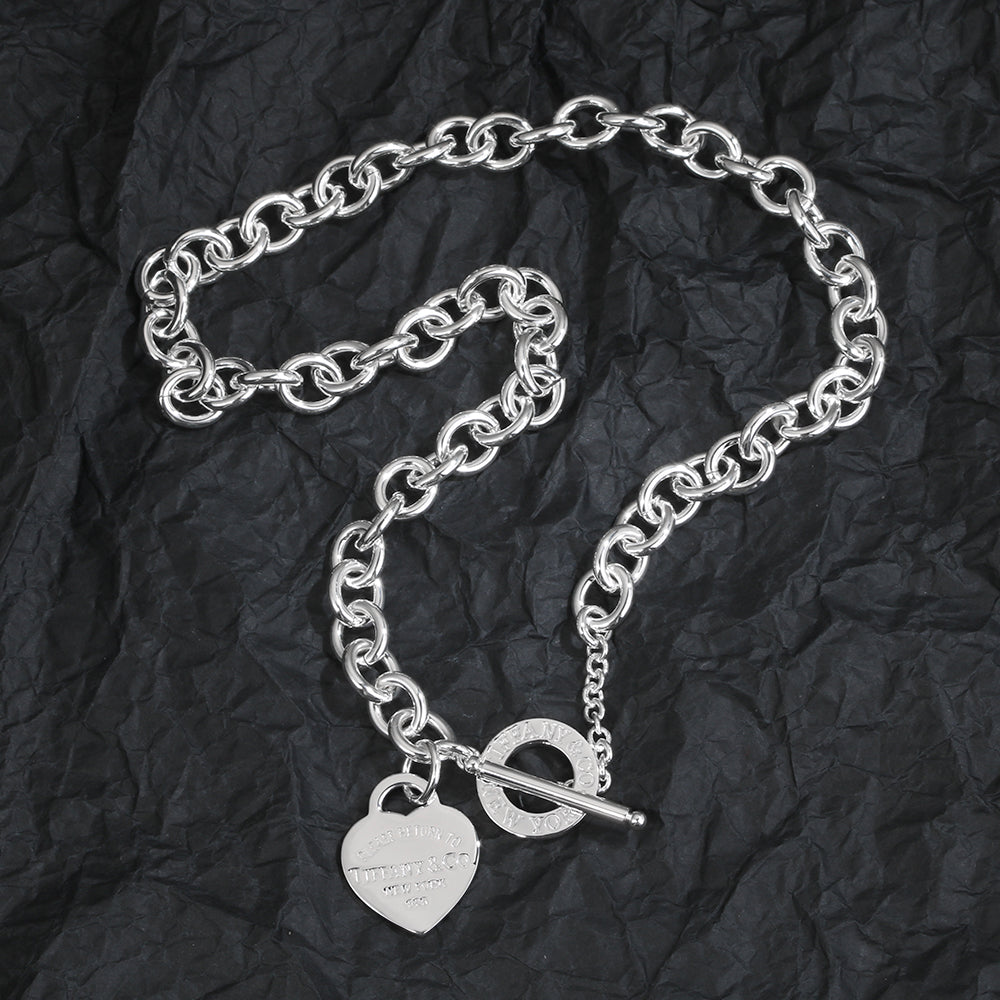 Tiffany Heart Tag 18K Gold Necklace