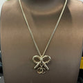 Chanel Gold Bow Tie 18K Gold Necklace