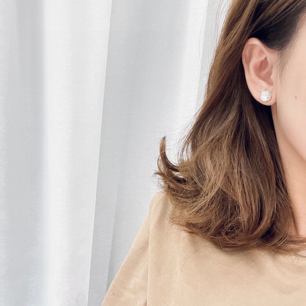 Tiffany Return to Circle Stud 18K Gold Earrings
