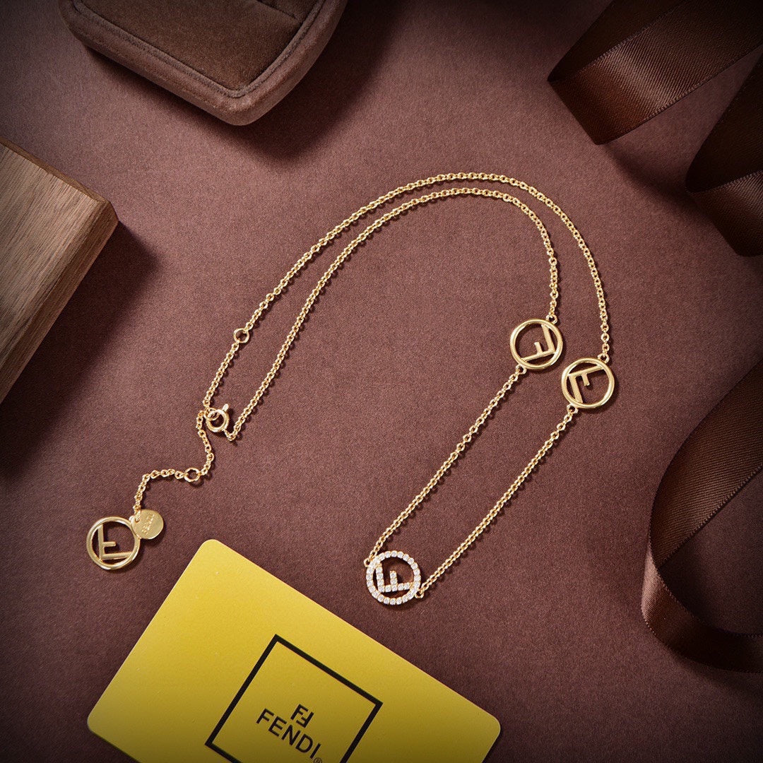 Fendi is 18K Gold Necklace