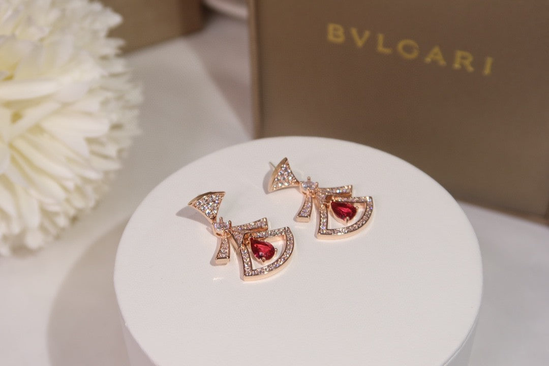 Bvlgari BVLGARI Dream Openwork 18K Gold Earrings