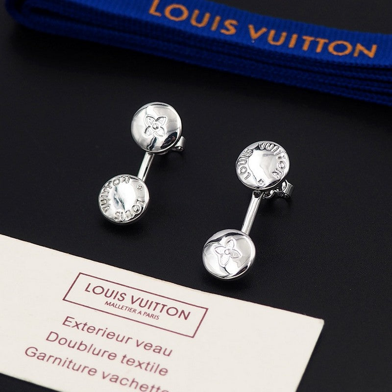 Louis Vuitton Studs 18K Gold Earrings