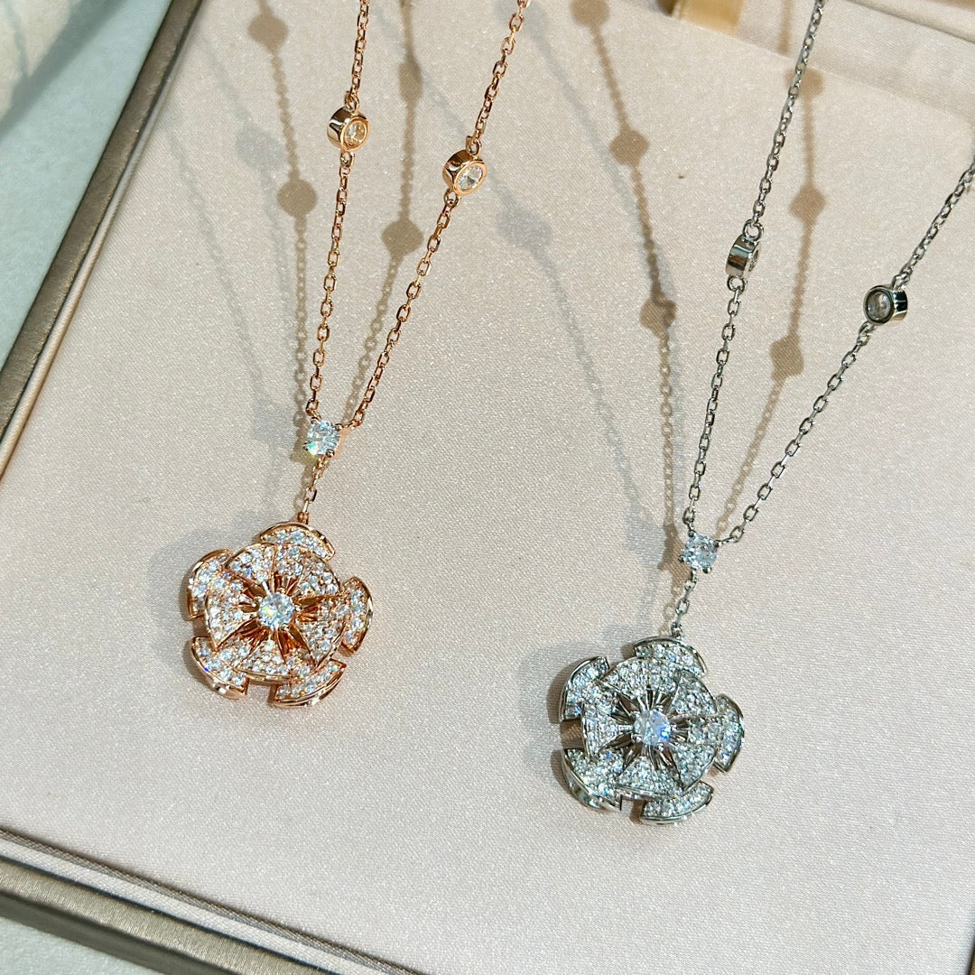 Bvlgari Dream Diamond 18K Gold Necklace
