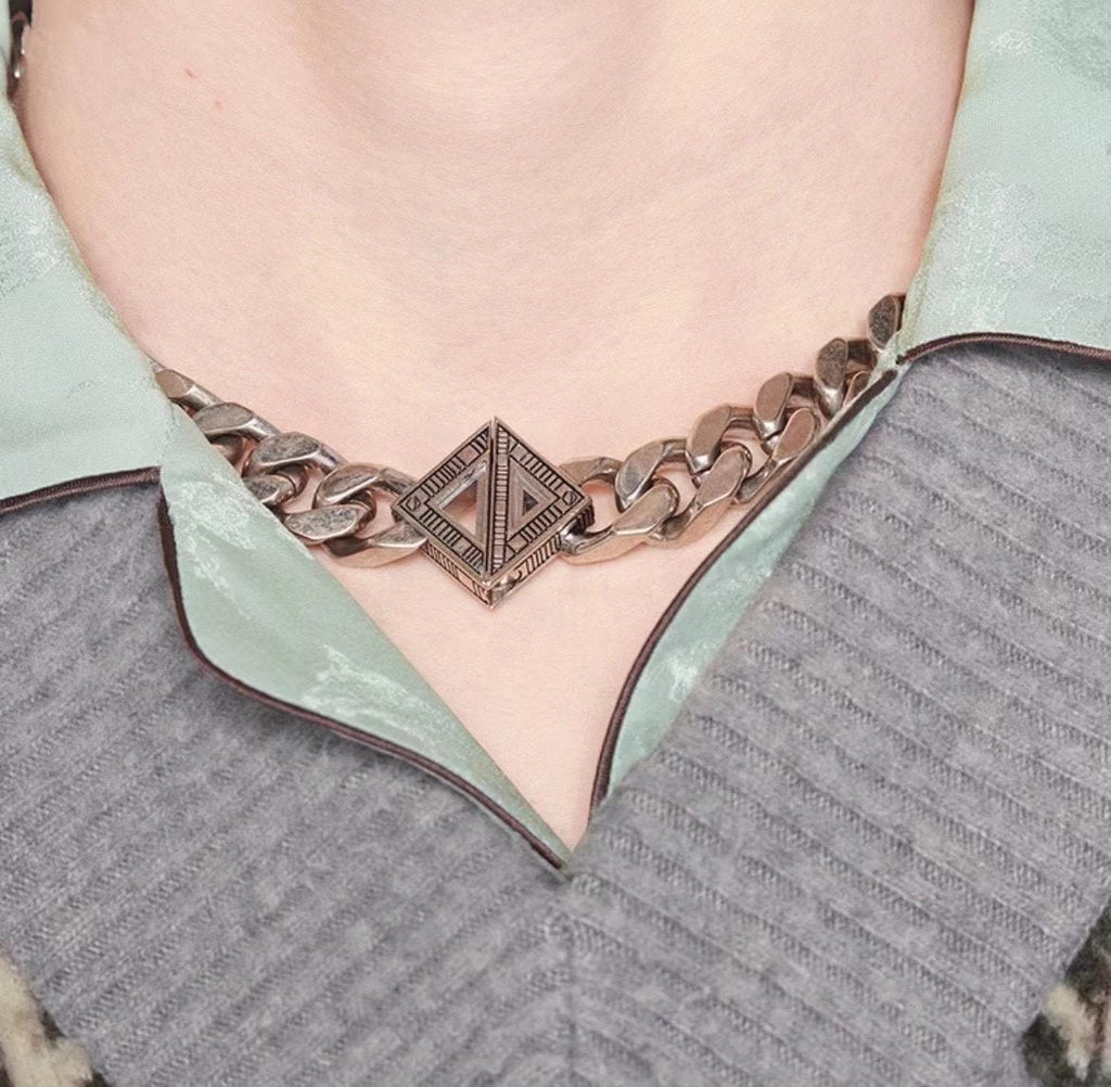 Dior Diamond Chain 18K Gold Necklace