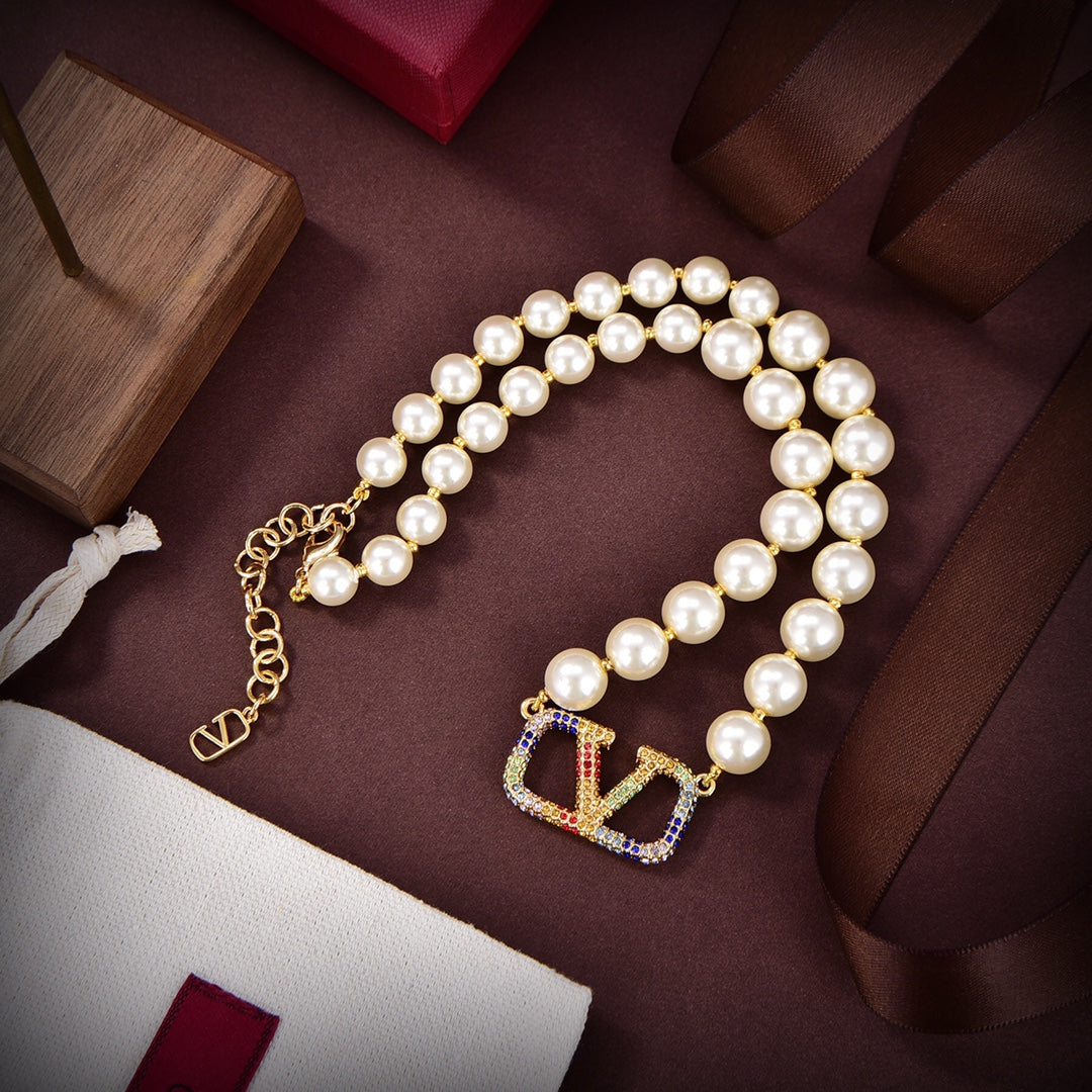 Valentino VLogo Signature 18K Gold Necklace