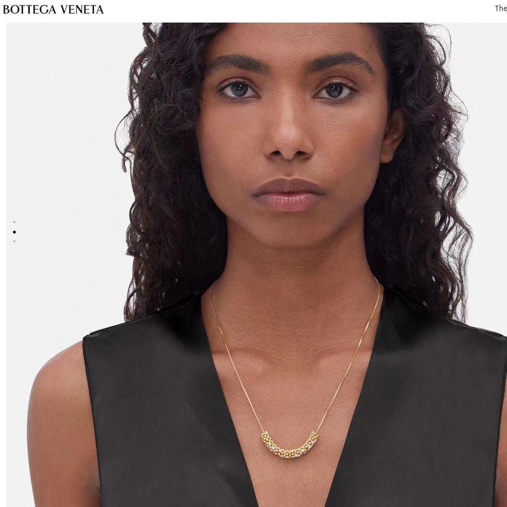 Bvlgari Facet Pearl 18K Gold Necklace
