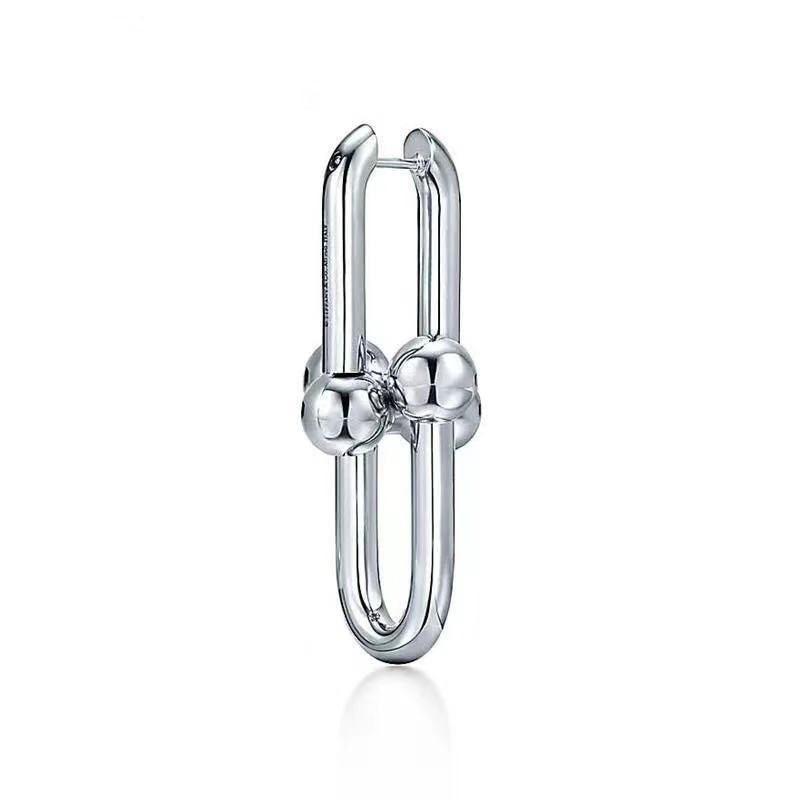 Tiffany HardWear Extra Large Link 18K Gold Earrings