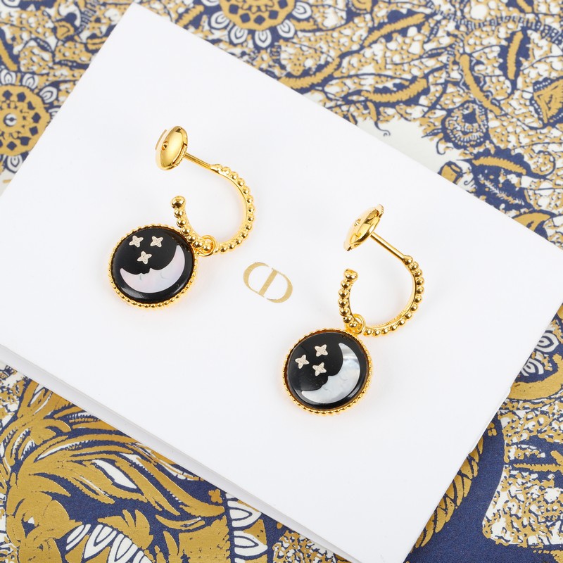 Dior ROSE CELESTE Gold 18K Gold Earrings