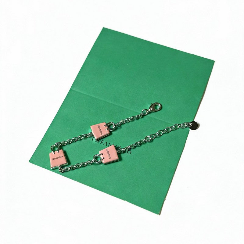Tiffany Return to Pink Bag 18K Gold Bracelet