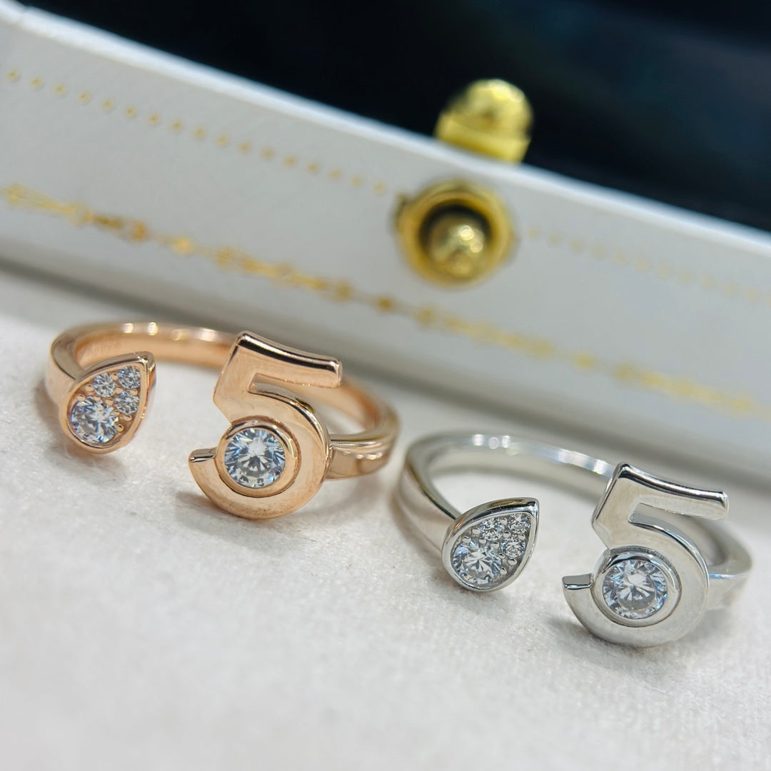 Chanel No.5 18K Gold Ring