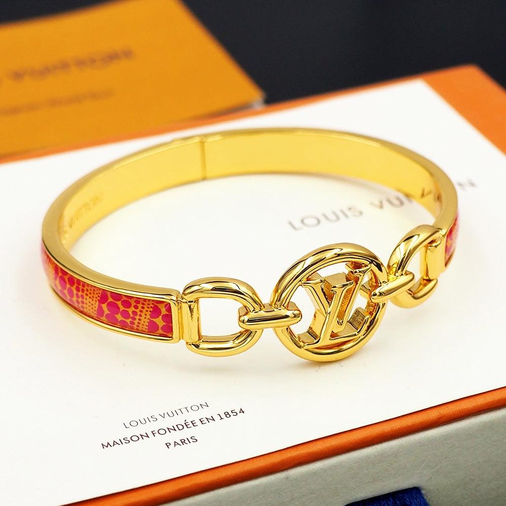 Louis Vuitton x YK Hang It 18K Gold Bracelet