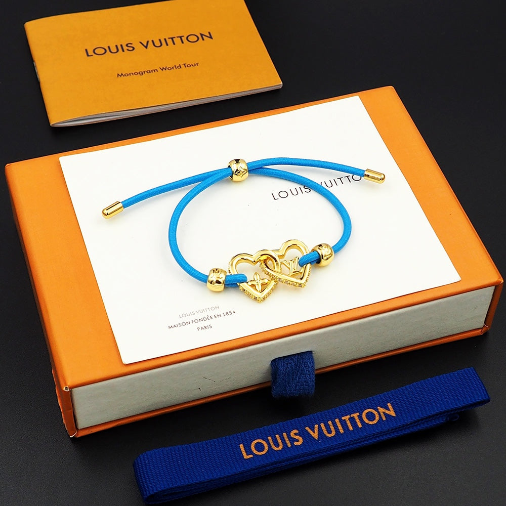 Louis Vuitton My Love Blue 18K Gold Bracelet
