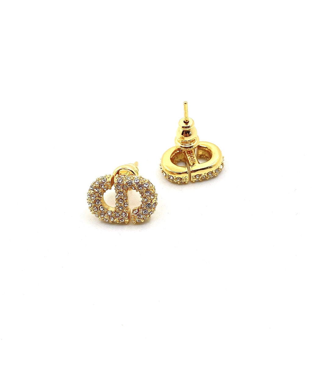 Dior Diamonds 18K Gold Earrings