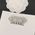 Chanel Heart 18K Gold Brooch