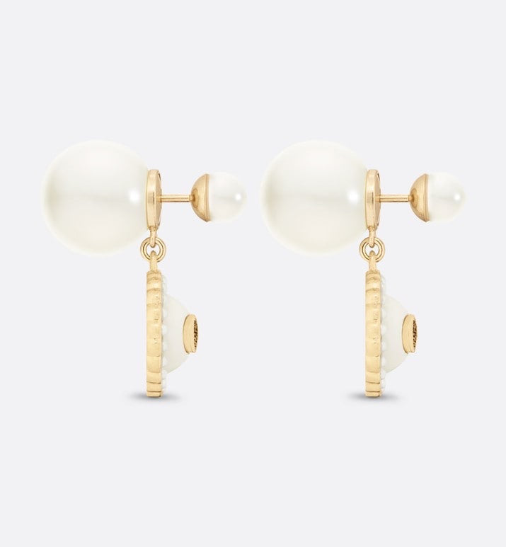 Dior Pearls 18K Gold Earrings