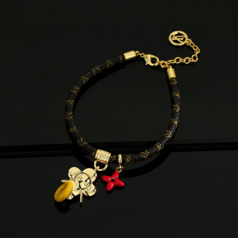Louis Vuitton Circle 18K Gold Bracelet