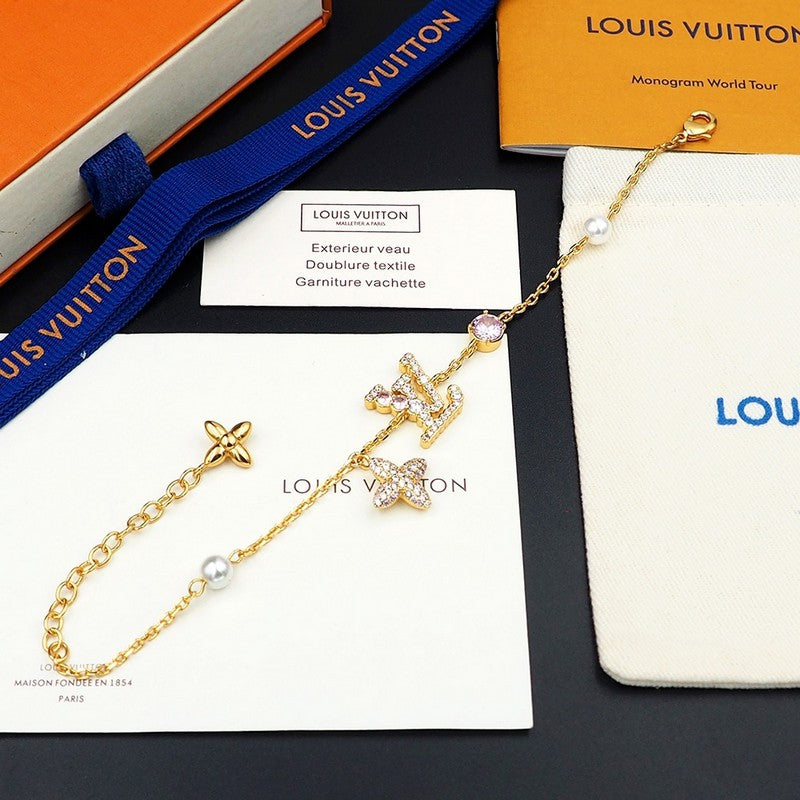Louis Vuitton Iconic Tr ̈¦sor 18K Gold Bracelet