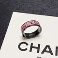 Chanel Coco Pink 18K Gold Ring