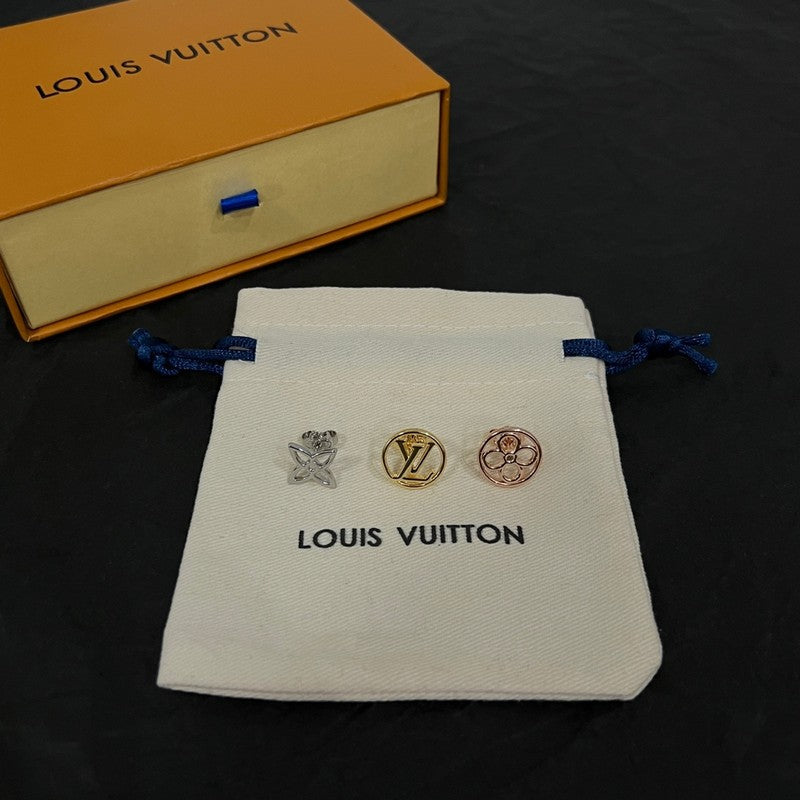 Louis Vuitton Blossom 18K Gold Earrings