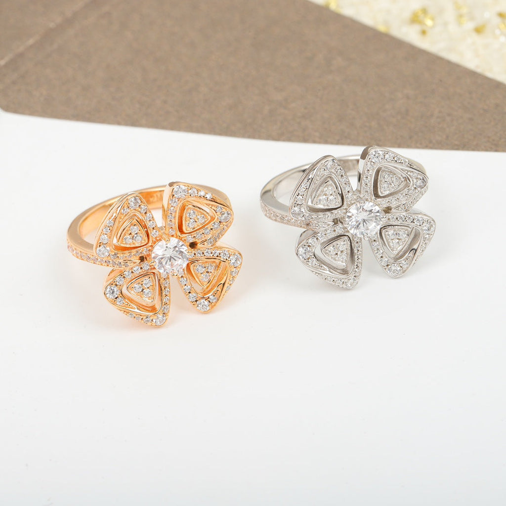 Bvlgari Fiorever 18K Gold Ring