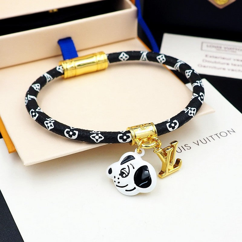 Louis Vuitton Animogram 18K Gold Bracelet