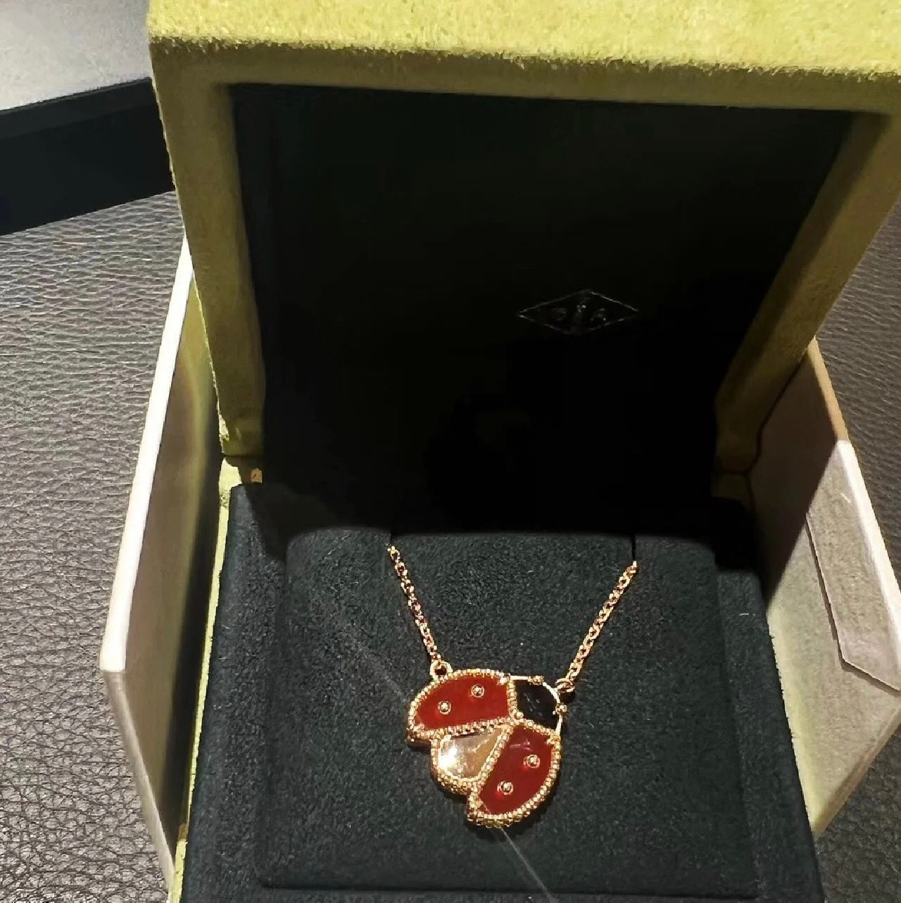 Lucky Spring Pendant 18K Gold Necklace