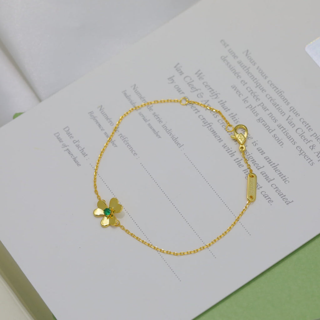 Frivole Emerald 18K Gold Bracelet