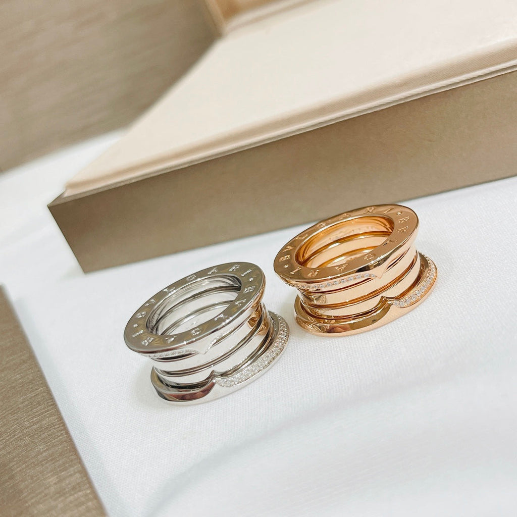 B.zero1 Diamond 18K Gold Ring