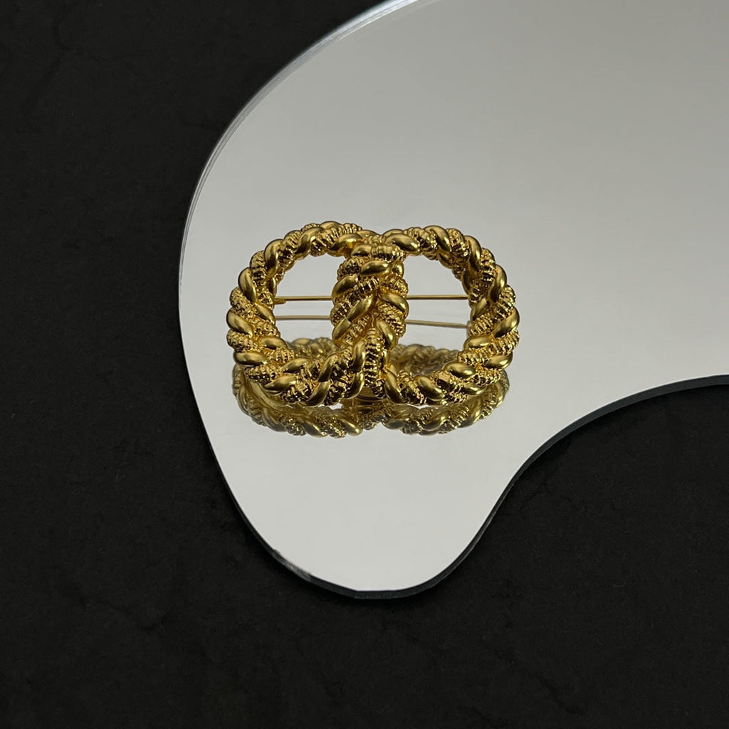 Dior Revolution 18K Gold Brooch