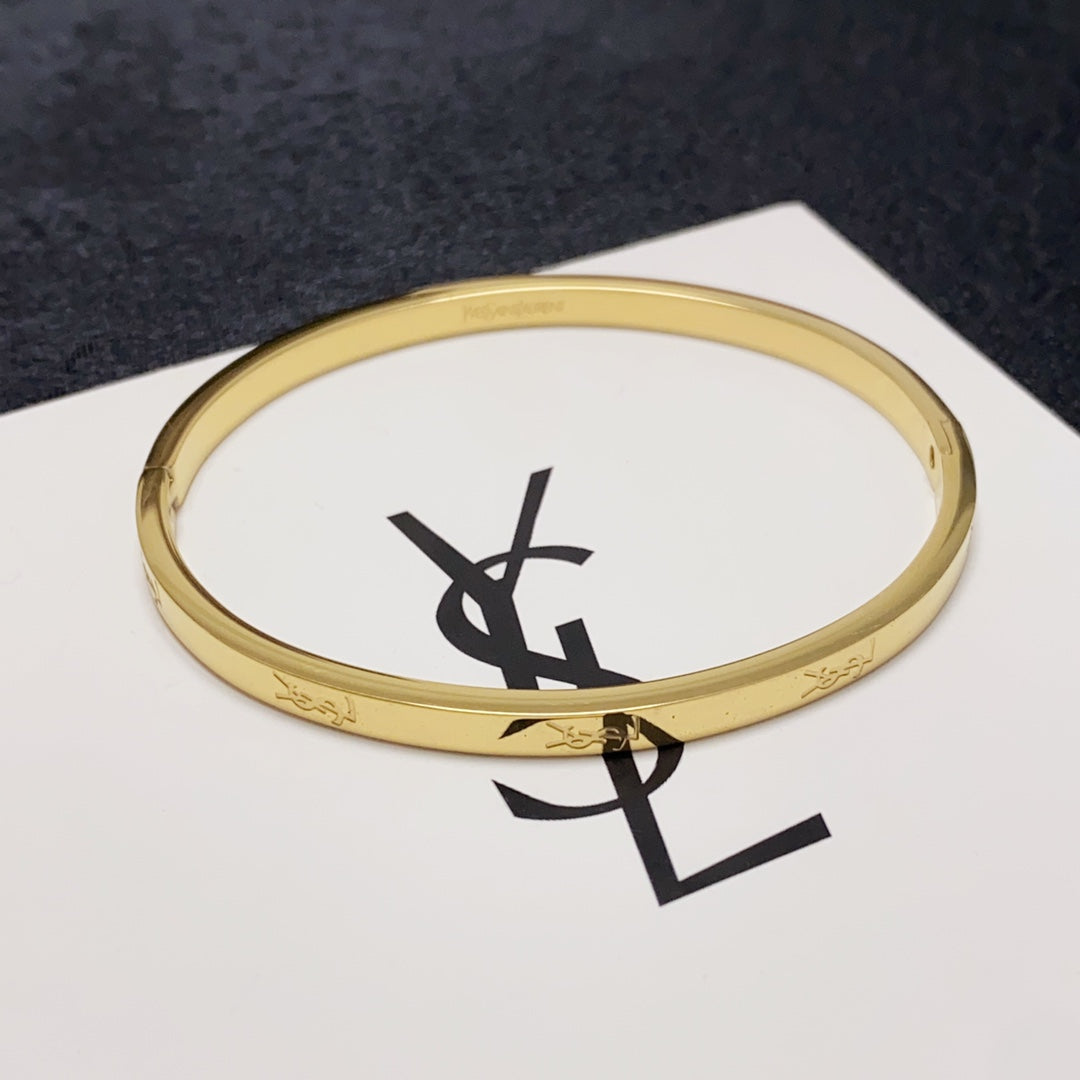 YSL 18K Gold Bracelet