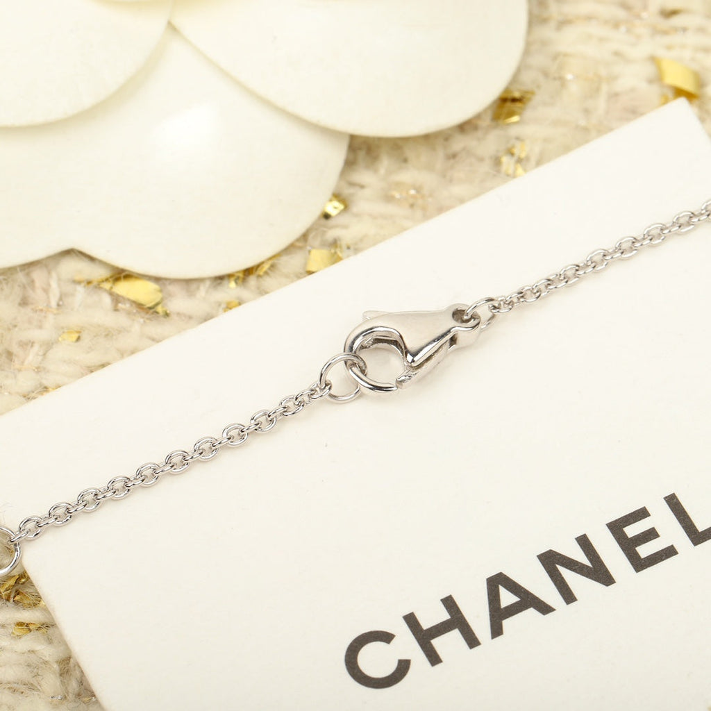 Chanel Plume De 18K Gold Necklace