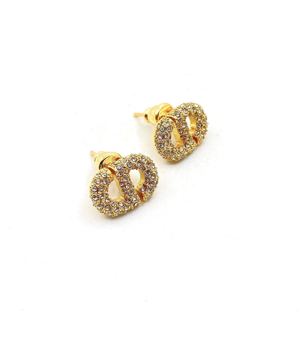 Dior Diamonds 18K Gold Earrings