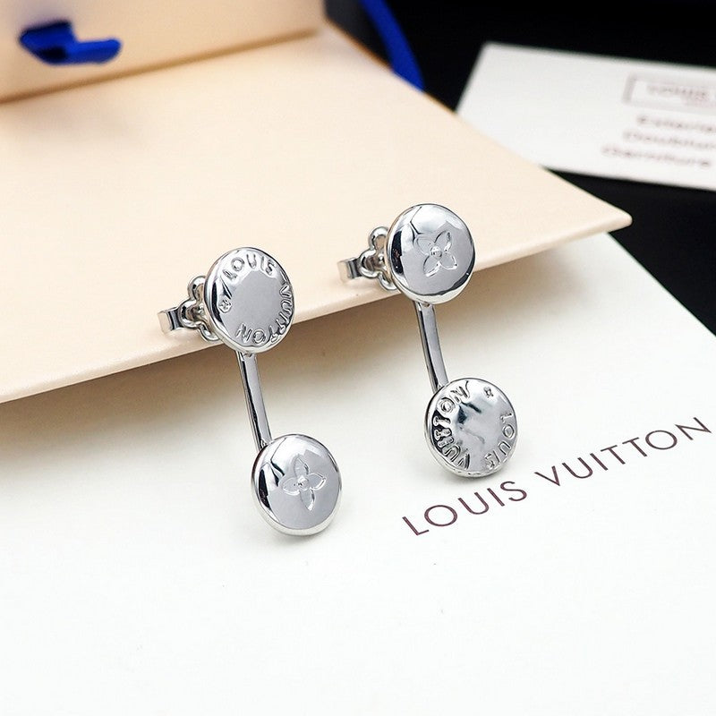 Louis Vuitton Studs 18K Gold Earrings