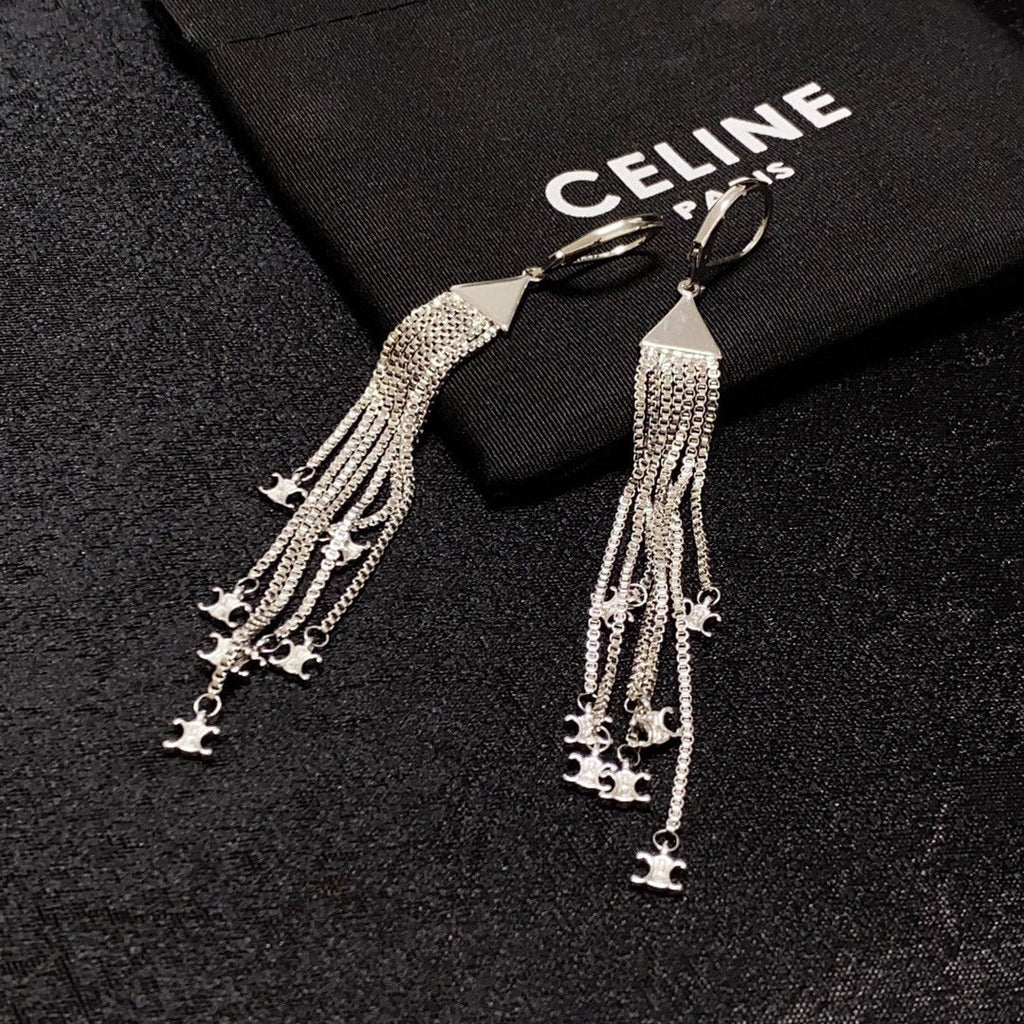 Celine 18K Gold Earrings