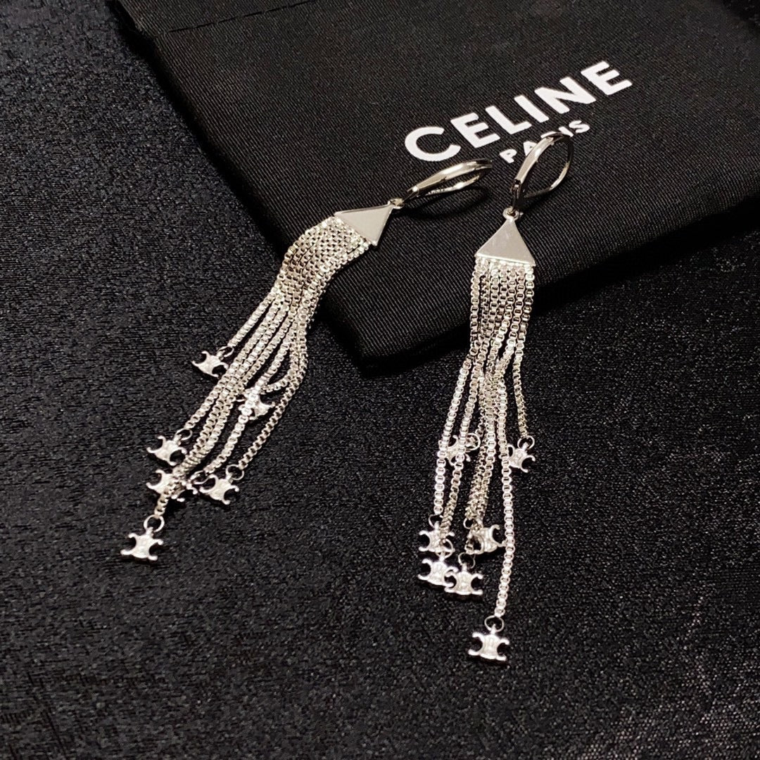 Celine 18K Gold Earrings