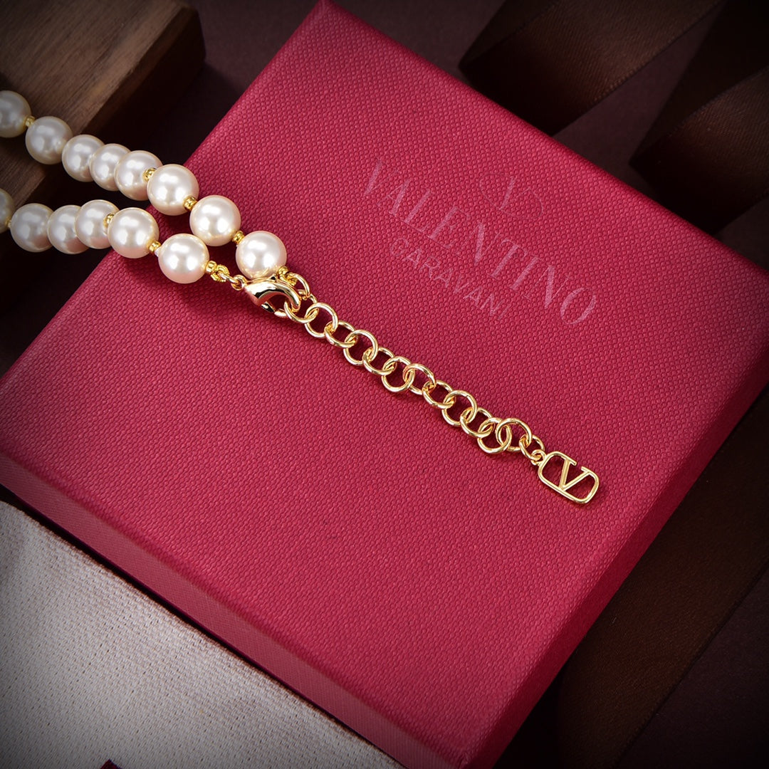 Valentino VLogo Signature 18K Gold Necklace