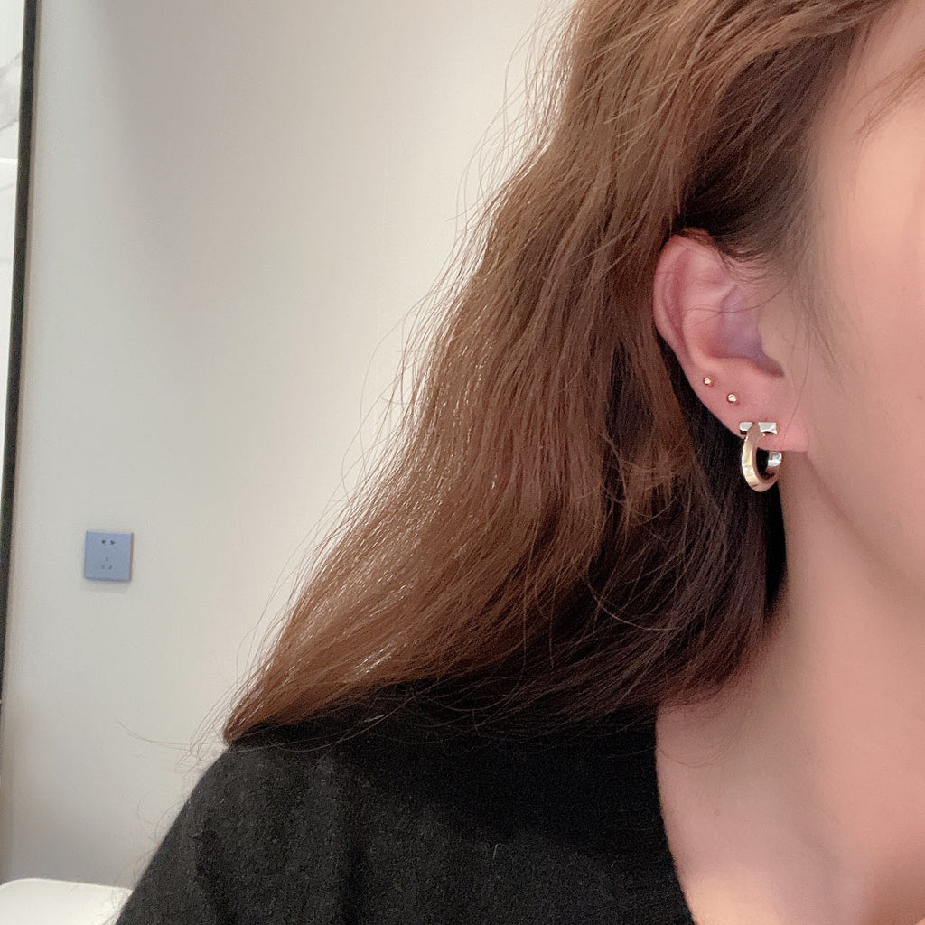 Tiffany Hoop 18K Gold Earrings