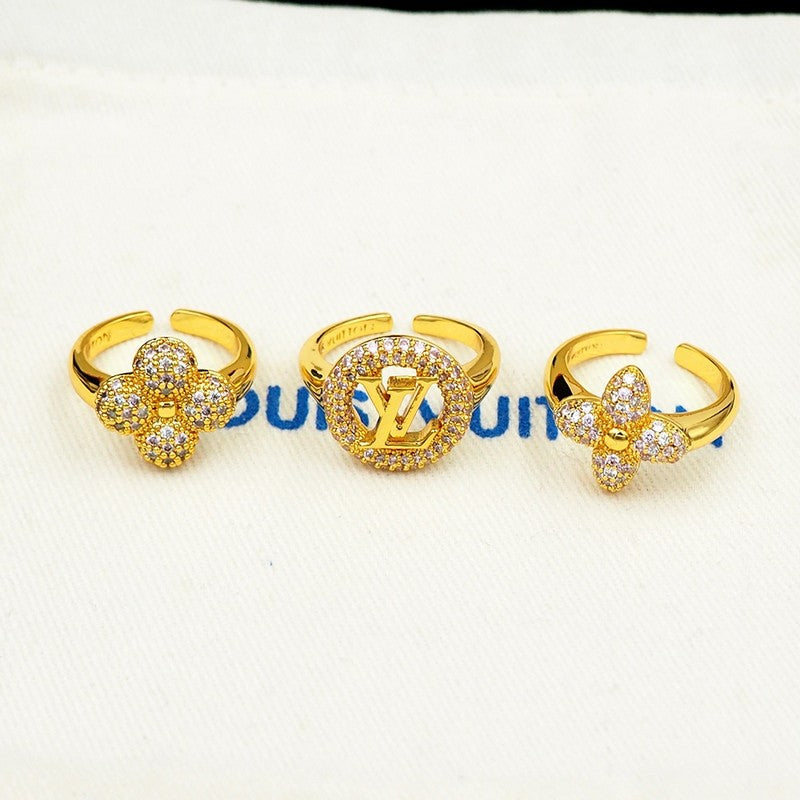 Louis Vuitton Louisa 18K Gold Ring