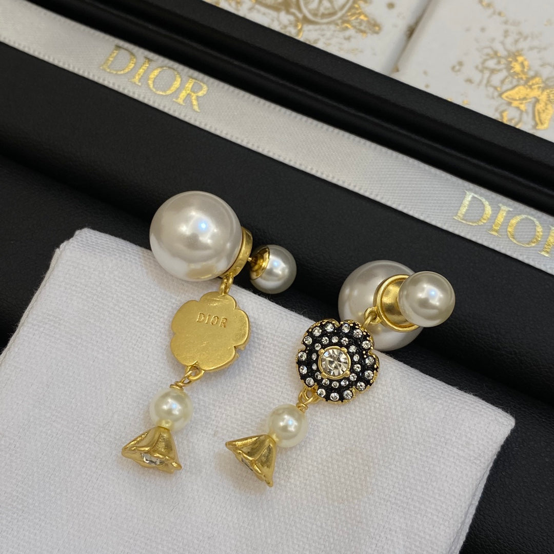 Dior Tribales 18K Gold Earrings