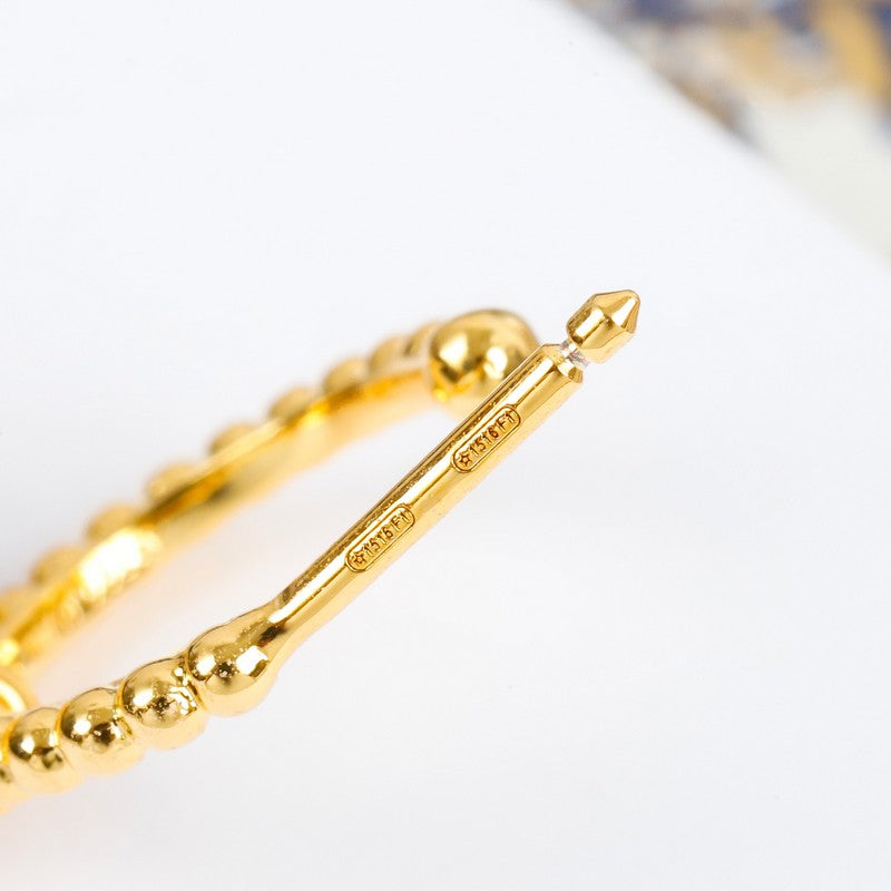 Dior ROSE CELESTE Gold 18K Gold Earrings