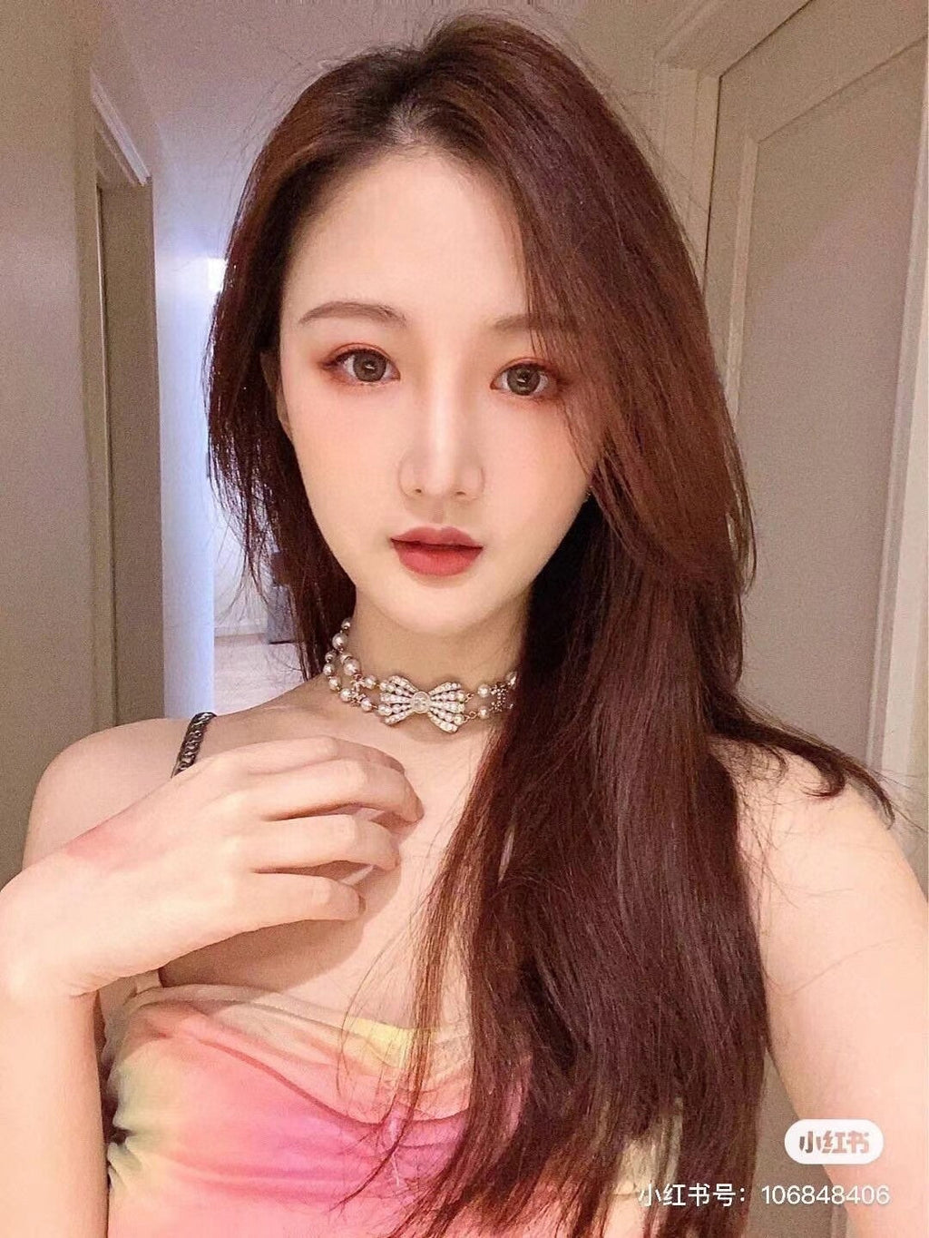 Chanel Bow Choker 18K Gold Necklace