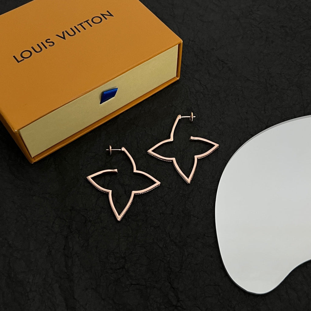 Louis Vuitton Debuts Blossom 18K Gold Earrings