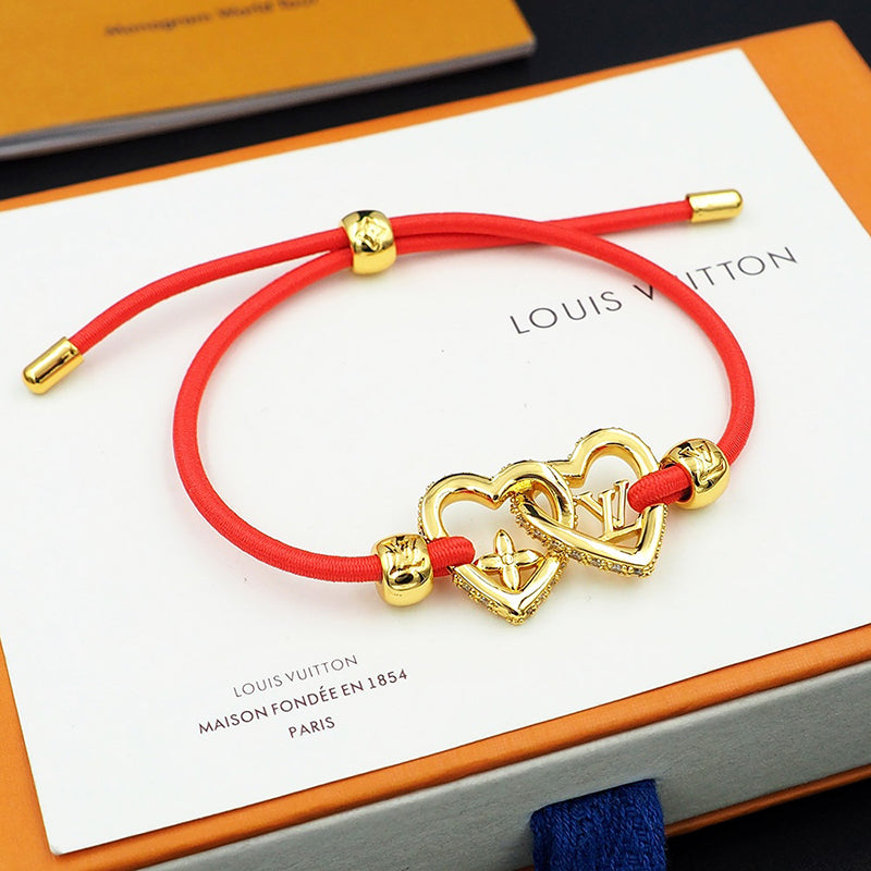 Louis Vuitton My Love Red 18K Gold Bracelet
