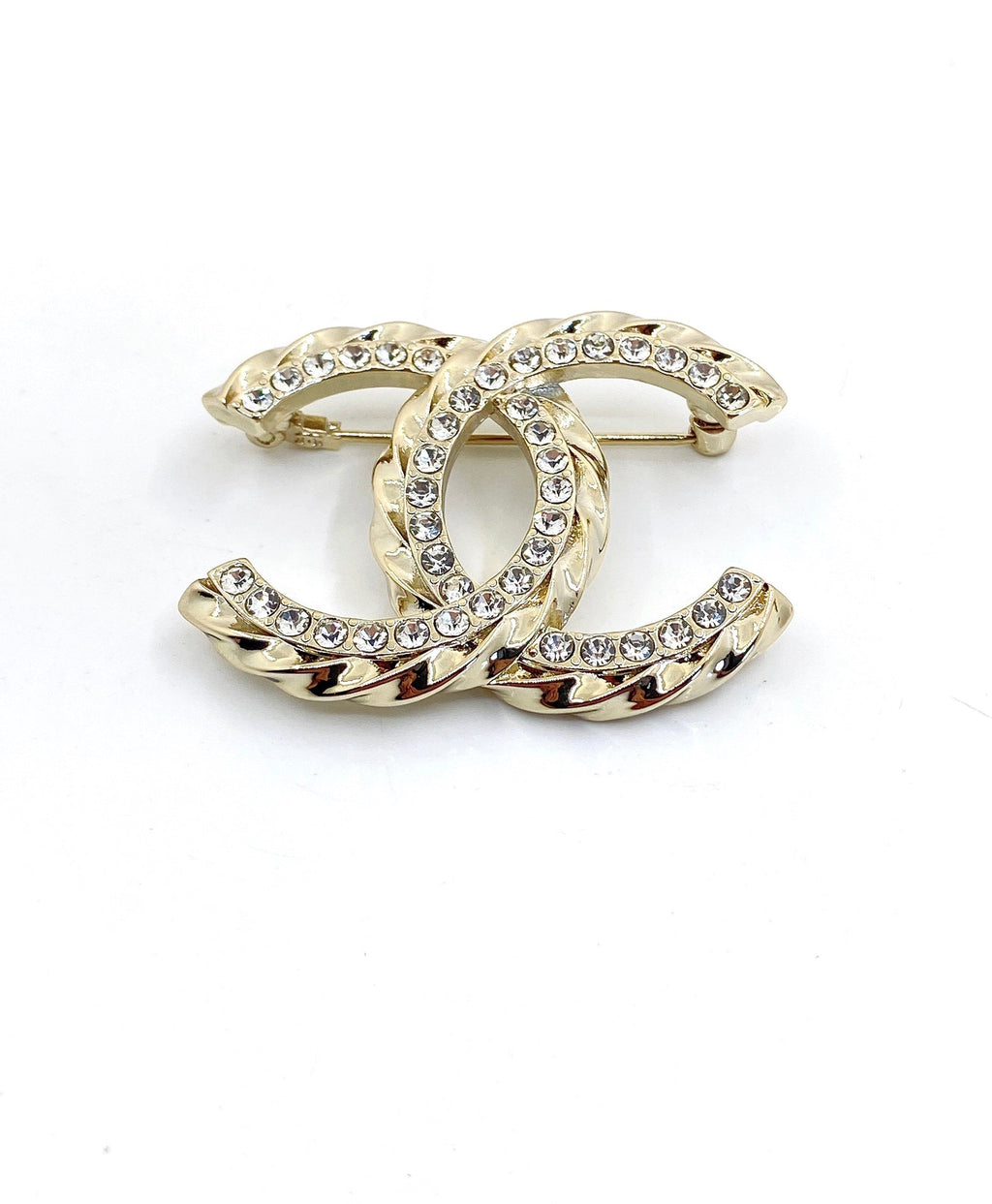 Chanel Diamonds 18K Gold Brooch