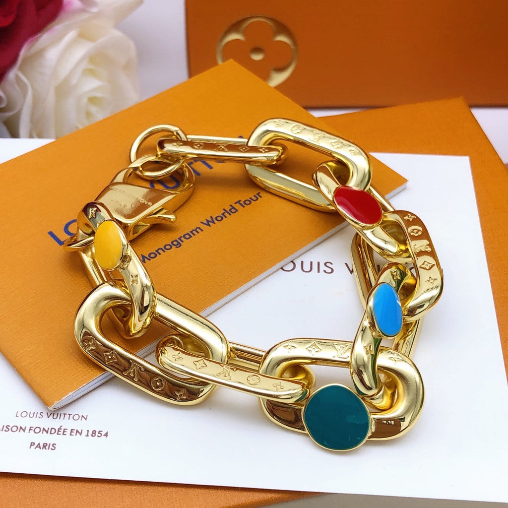 Lou Yayoi Kusama 18K Gold Bracelet