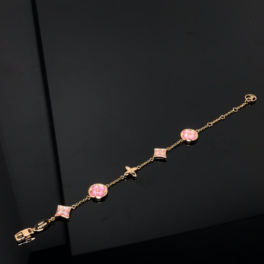 Louis Vuitton Idylle Blossom 18K Gold Bracelet