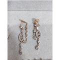 Hermes Chaine D'ancre Chaos Diamond 18K Gold Earrings