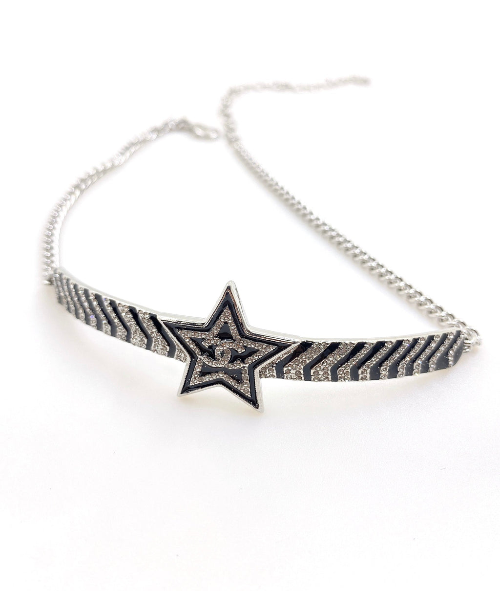 Chanel Star Diamonds 18K Gold Necklace