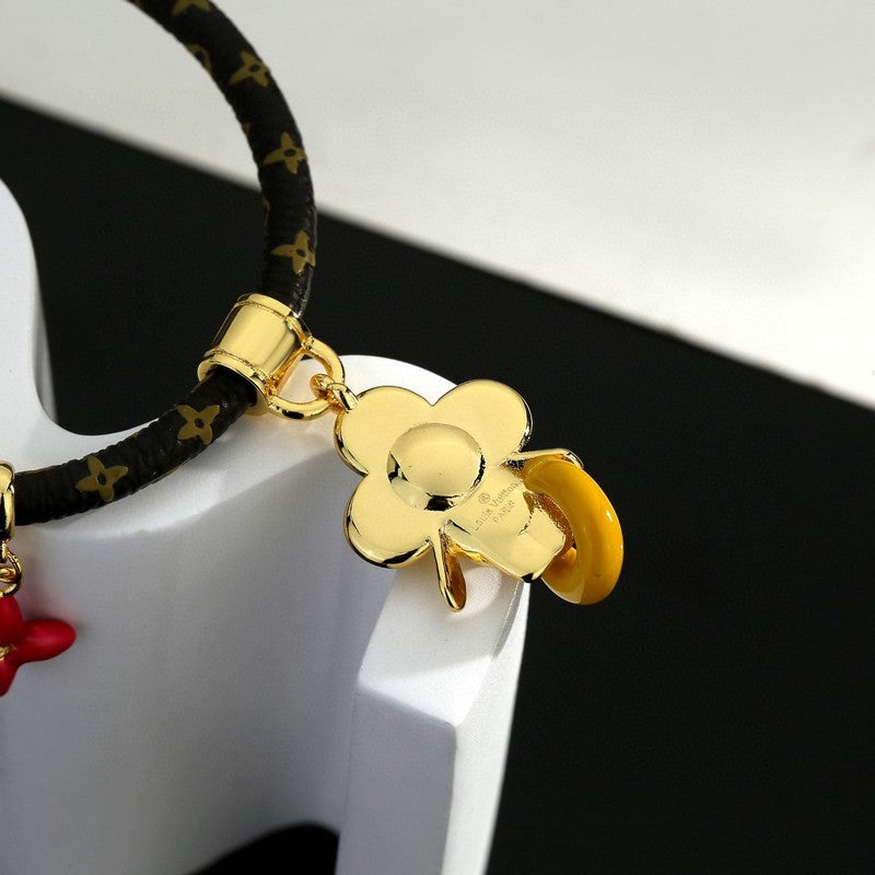 Louis Vuitton Circle 18K Gold Bracelet
